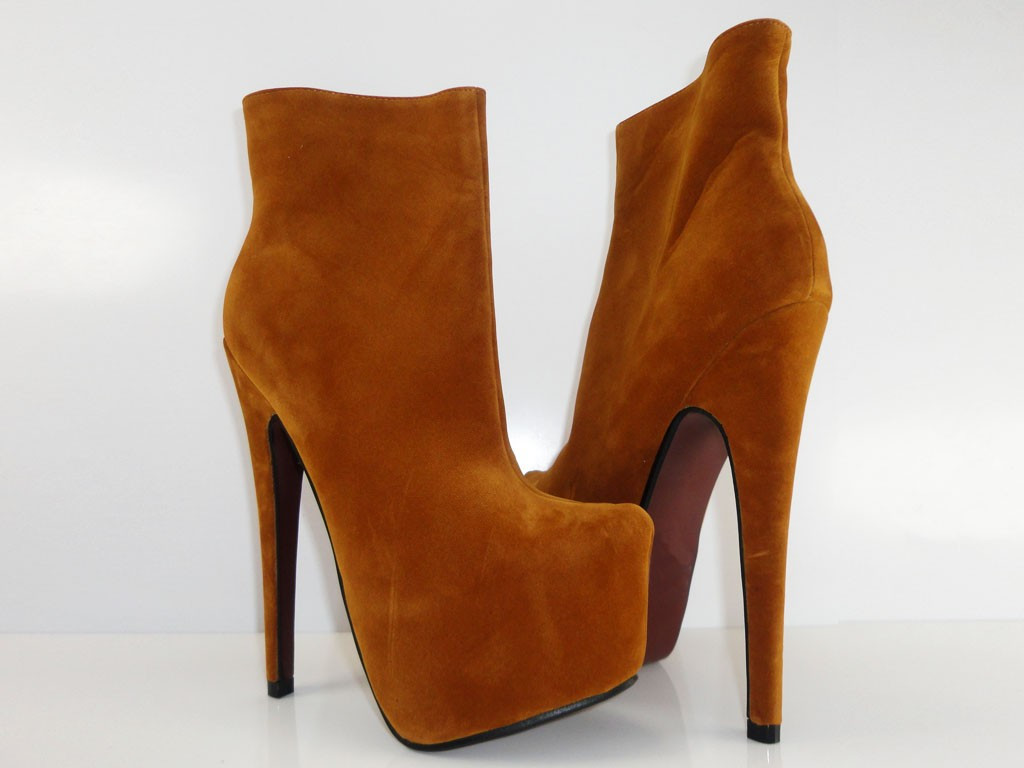 BOTTES DE CHAMEAU HAUTES EN DAIM - 1