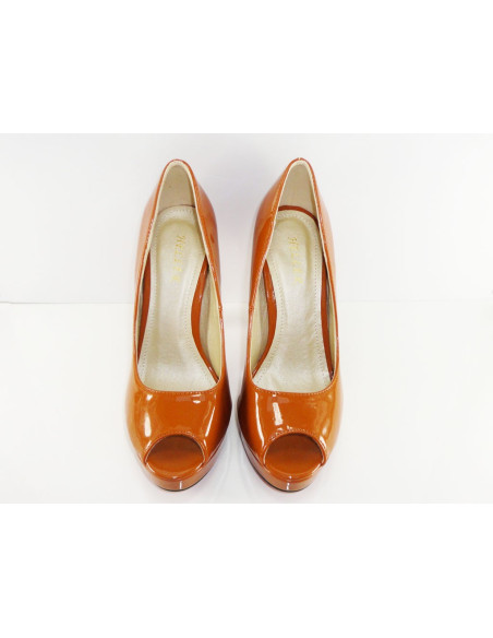 OUTLET STILETTOS LAKOTAS BRONZAS AR PLATFORMU - 6
