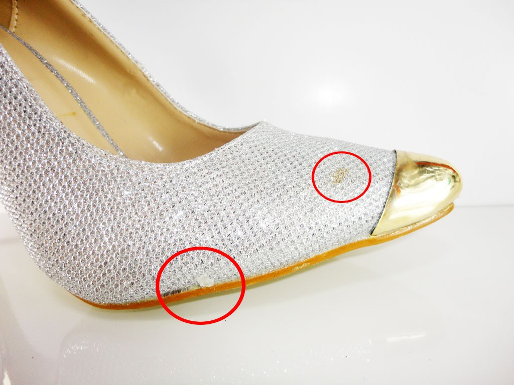 STRIEBORNÉ špendlíky, GLITTER GOLDEN POINT - 7