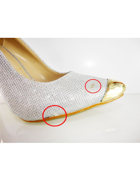 STRIEBORNÉ špendlíky, GLITTER GOLDEN POINT - 7