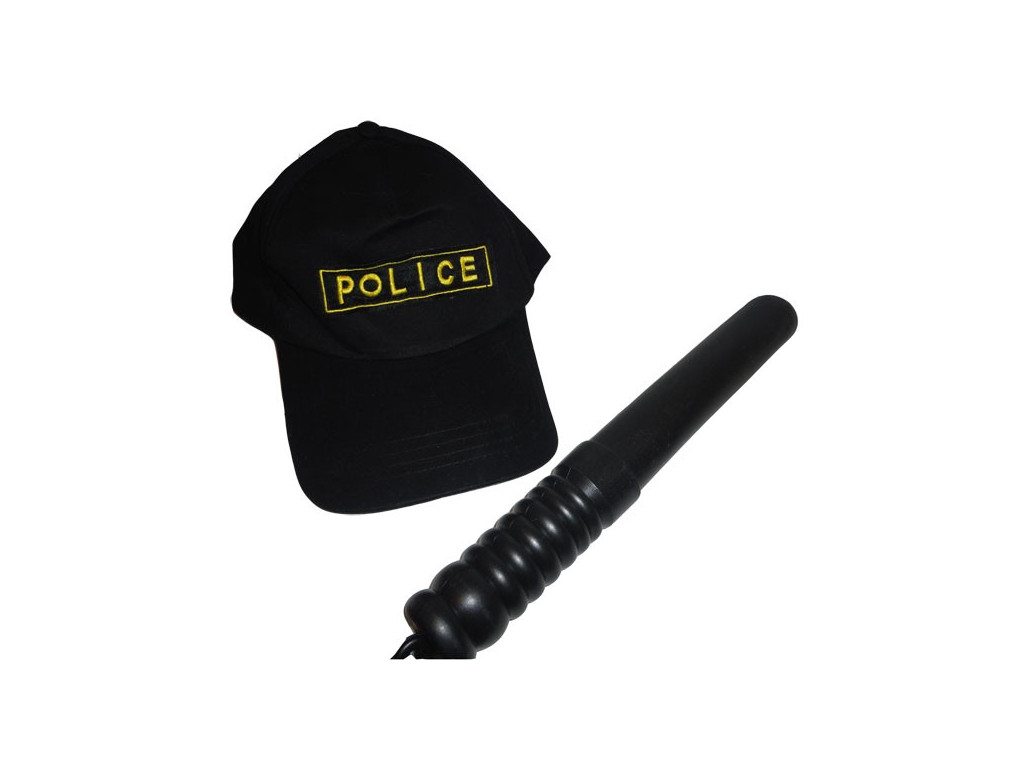 POLICJANTKA SEXI BIAŁO CZARNA PREZENT