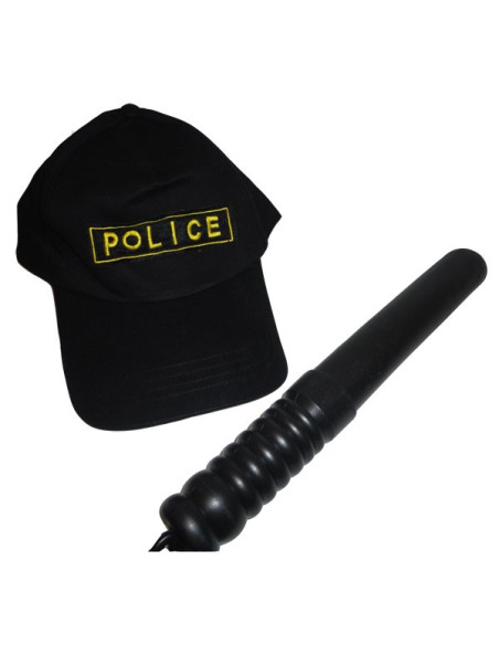 POLICJANTKA SEXI BIAŁO CZARNA PREZENT