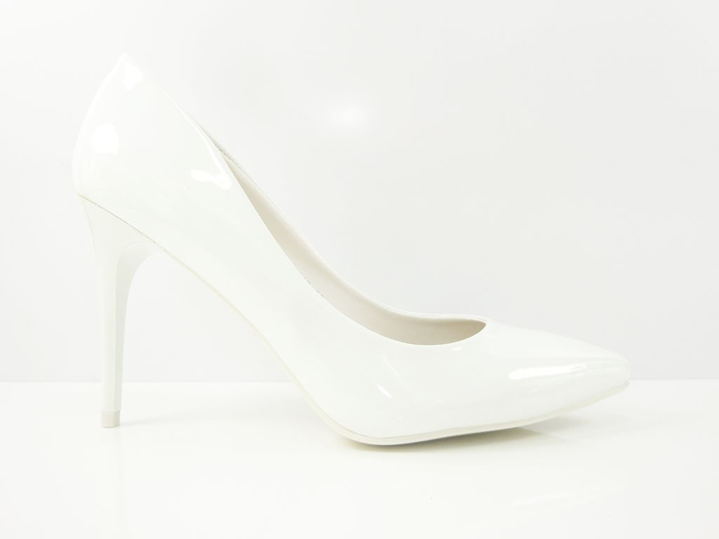 KLASSISCHE WEIß LACKIERTE HOCHZEITSNADELN  - 2
