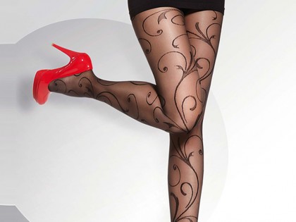 Secession tights Adrian 20 den patterned - 2
