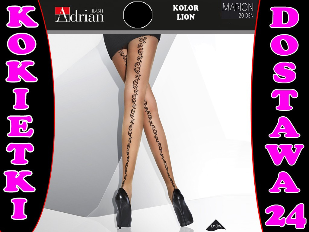 ADRIAN FANCY SUTURE TIGHTS - 3