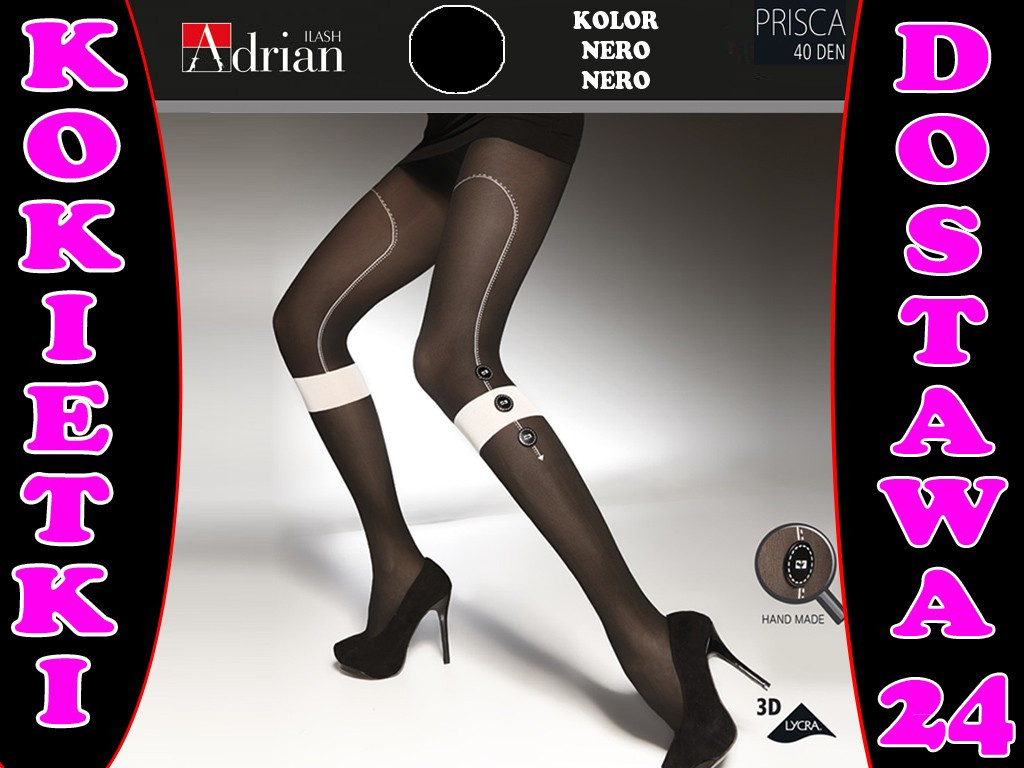 COLLANTS ADRIAN PRISCA AVEC BOUTONS 40 DEN - 3