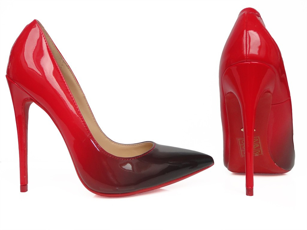 OMBRE PINS HIGH RED SHUTTLES - 4