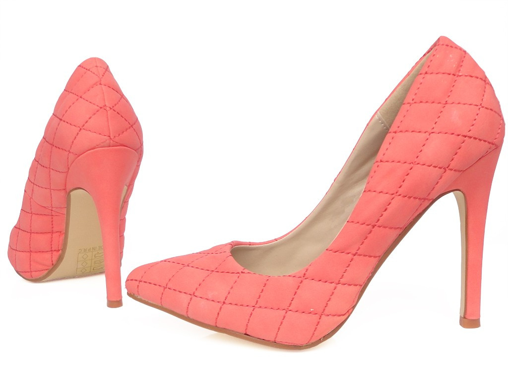AUGSTI KLASISKIE KORAĻĻU KRĀSAS STILETTO PAPĒŽI - 2