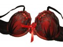 PUSHUP RED RIBBON BRA