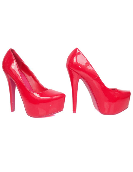 BUTY SARKANĀS PLATFORMAS STILETTOS  - 3