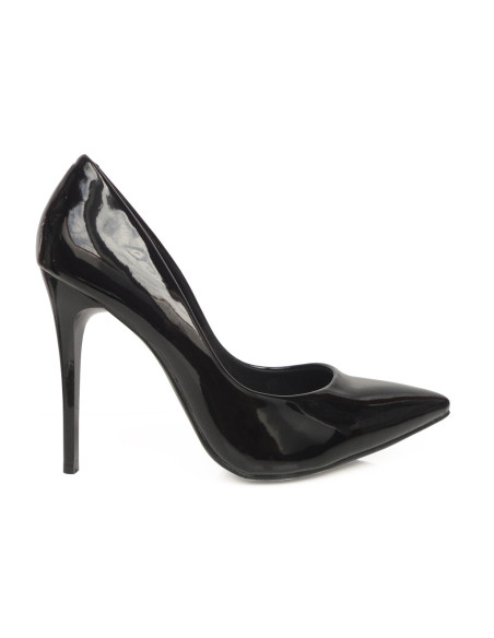 Black pins boots classic pin varnish - 1