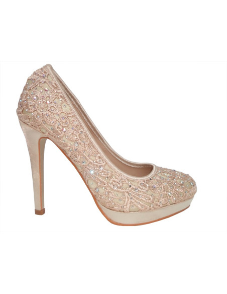 BEIGE WADENNADELN MIT ZIRKONIA-SPITZENSTIFTEN - 1