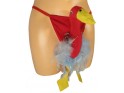 DUCK'S MEN'S THONG WITH FEATHERS - 2