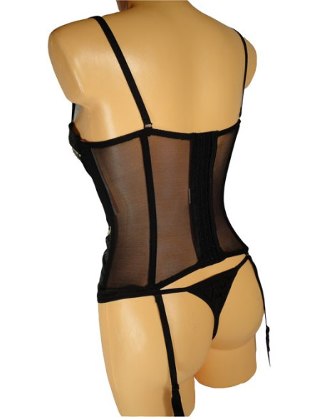 SUZI CORSET BEIGE BRILLANT  - 3