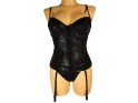 ENSEMBLE CORSET SUZI NOIR BRILLANT - 2