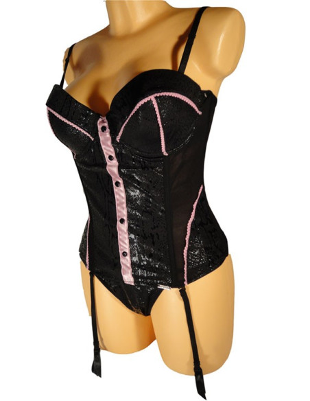 SADA Korzet PINK GLOSSY - 1