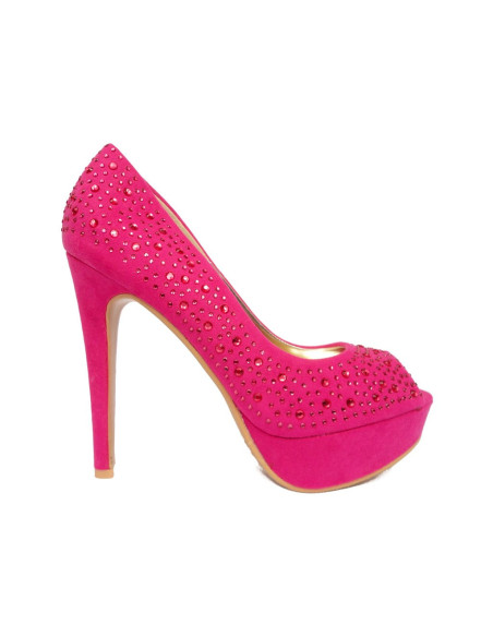 OUTLET PINK PINS AUF EINER PLATTFORM MIT ZIRCONIA - 2