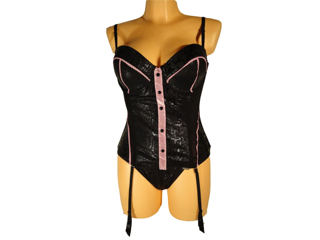 SADA Korzet PINK GLOSSY - 2