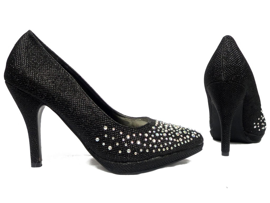 Black low pins with zirconia platform - 6