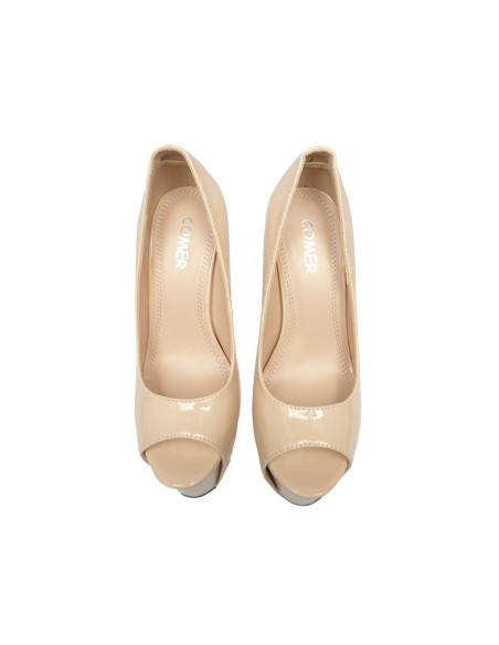 HIGH BEIGE TOCURI ÎNALTE TOCURI DE PAT - 5