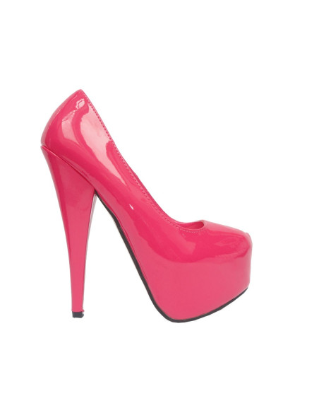 ROZĀ AVEŅU KRĀSAS PLATFORMAS STILETTOS - 1