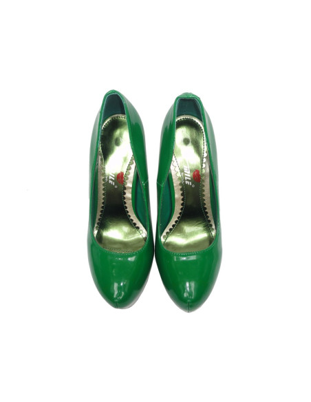 Green pins on the platform eco-lacquer skin - 2