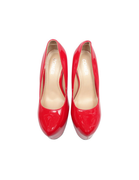 NEUE PINS rot lackiert roten High Heels - 4