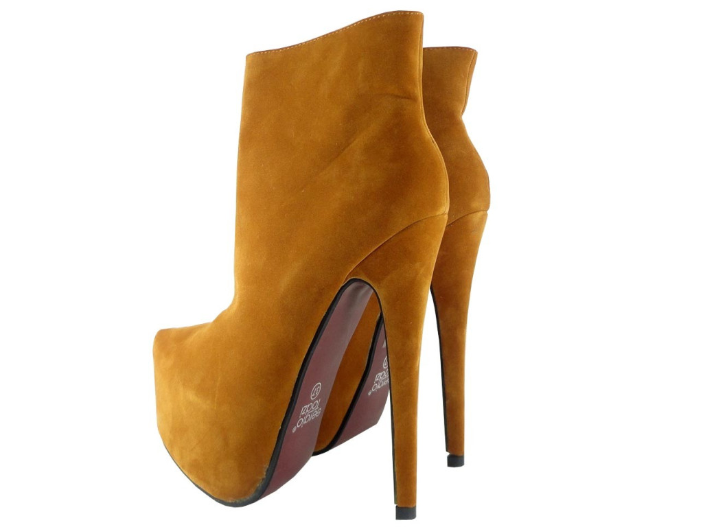BOTTES DE CHAMEAU HAUTES EN DAIM - 3