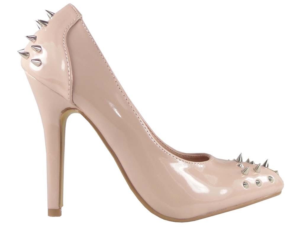 Pins shuttle shoes beige varnish - 1