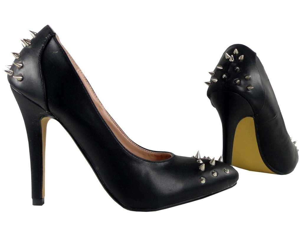 JUODOS MATINĖS STILETTO BASUTĖS BUTY - 2