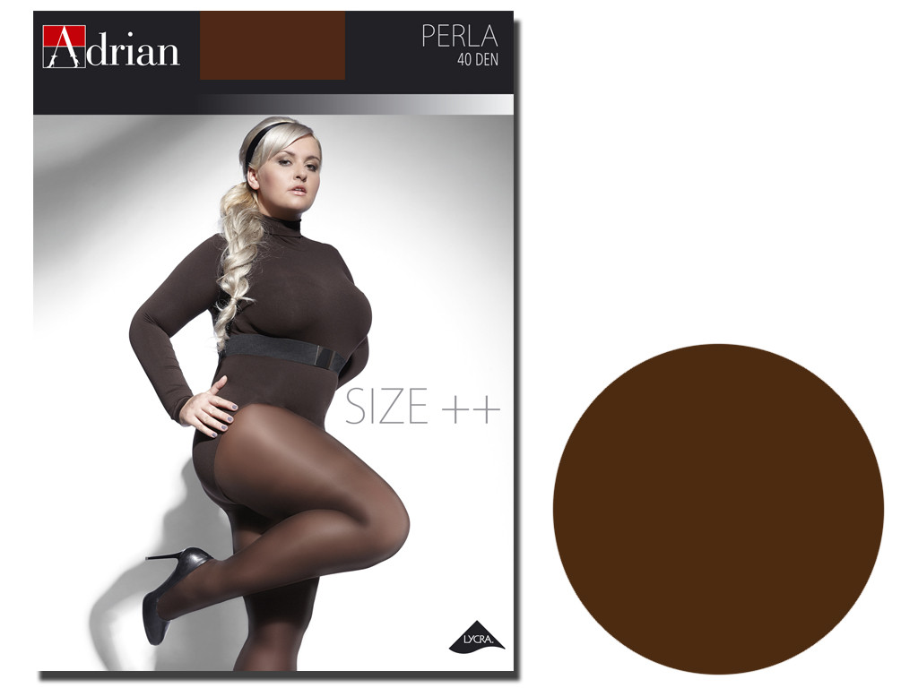 Perla tights plus 40 denier microfiber - 3