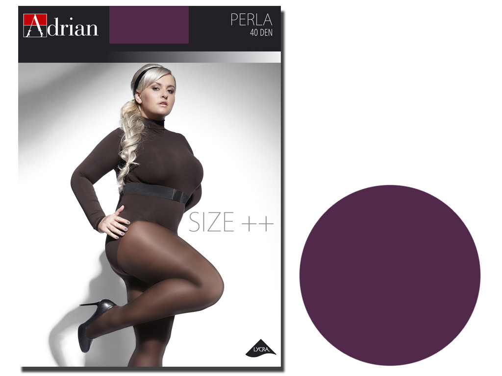 Perla tights plus 40 denier microfiber - 6