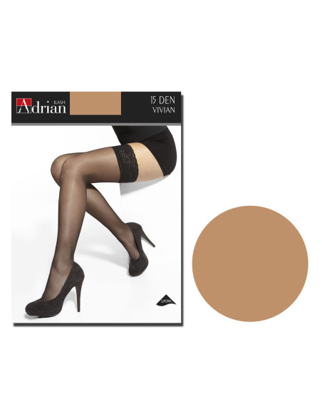 Self-supporting stockings 15 den Vivian Adrian - 10