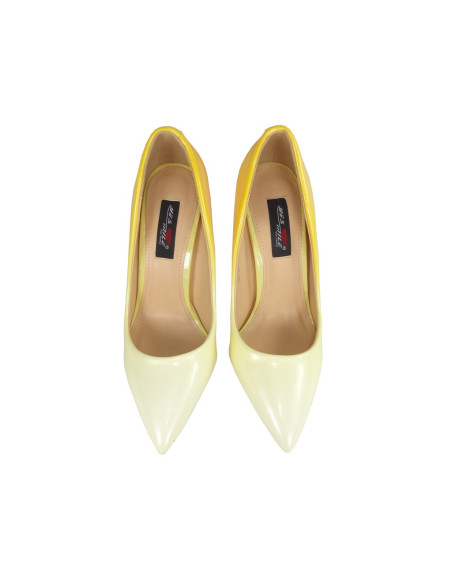 Shaded ombre yellow pins - 2