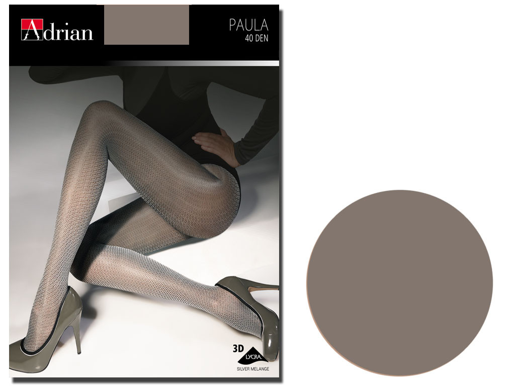 Tights 40 den Adrian Paula Melange - 3