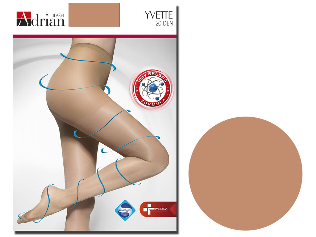 Collants 20 den Adrian Yvette lisse - 3