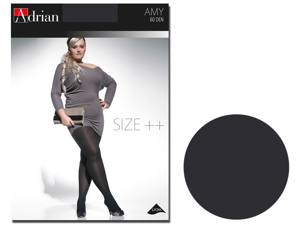 Amy Adrian tights 60 den size plus - 4