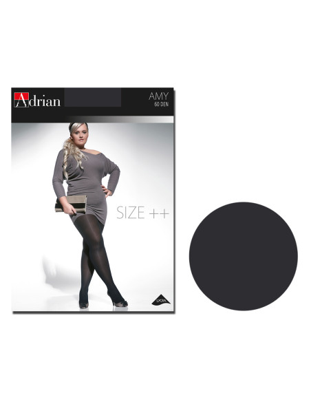 Amy Adrian tights 60 den size plus - 4