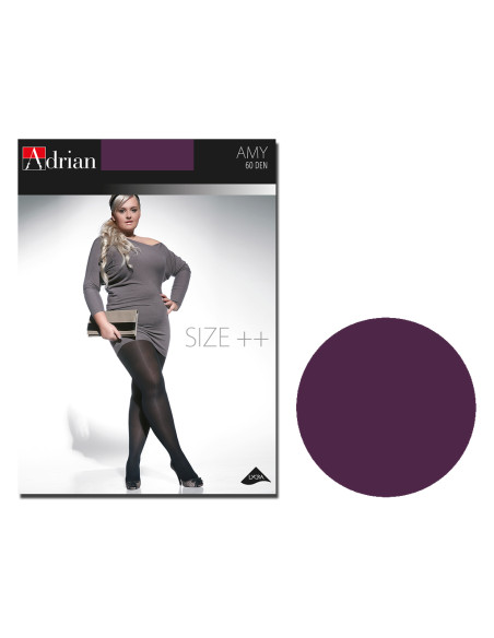 Amy Adrian tights 60 den size plus - 6