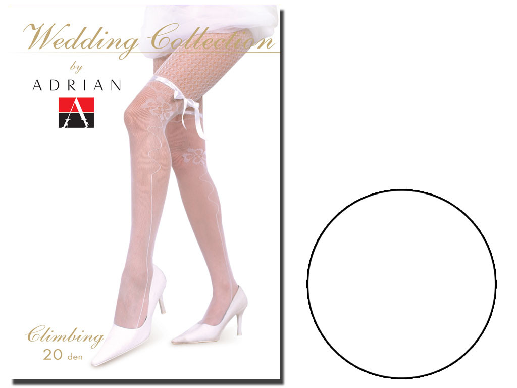 Wedding tights 20 den Climbing imitate stockings - 3