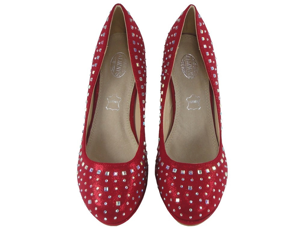 Tiges de zirconium rouge foncé basses - 2