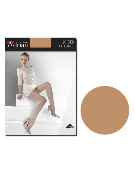 Einfarbige, halbmatte Lycra-Strumpfhose 20 den - 4 Einfarbige, halbmatte Lycra-Strumpfhose 20 den - 4