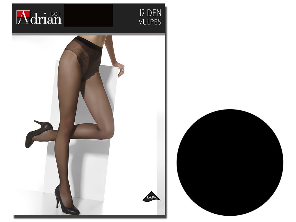 Collants 15 fond lisse Adrian Vulpes - 5