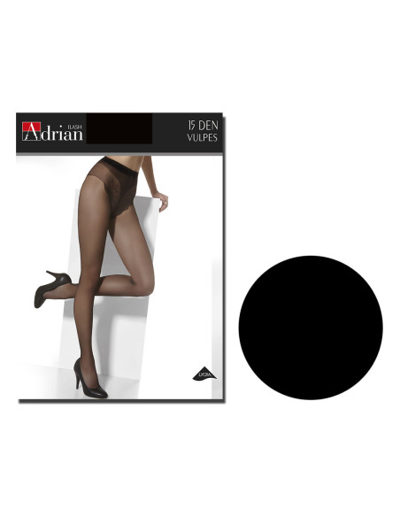 Collants 15 fond lisse Adrian Vulpes - 5