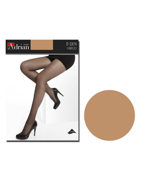 Glatte Strumpfhose Adrian 15 den, glänzend - 9