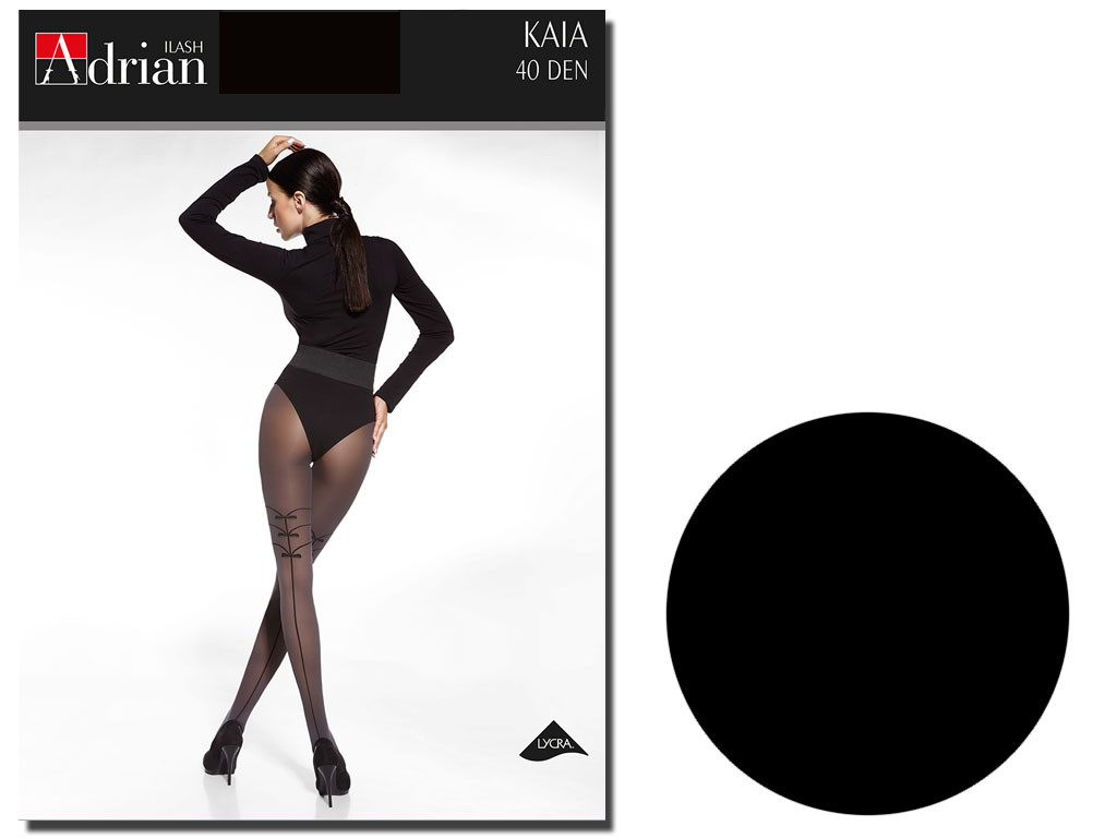 Collants Adrian 40 den Kai suture au dos - 3