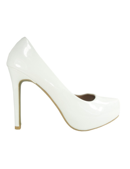 Balti stiletto papēži kāzu kurpes sūkņi - 1