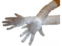 GANTS EN SATIN BLANC LONGS ET SEXY - 3