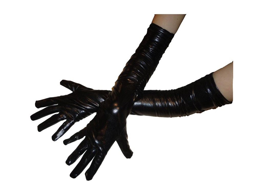 GANTS NOIRS LONGS ET SEXY - 1