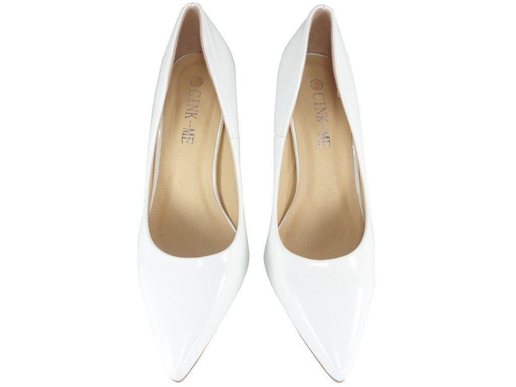 Vernis blanc pour épingles basses en métal - 2